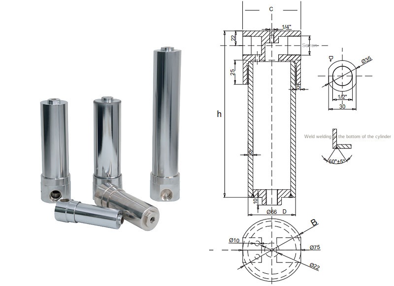 High pressure Stainless Steel Precision Filter