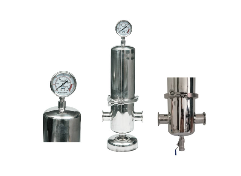 Stainless steel sterilization filter